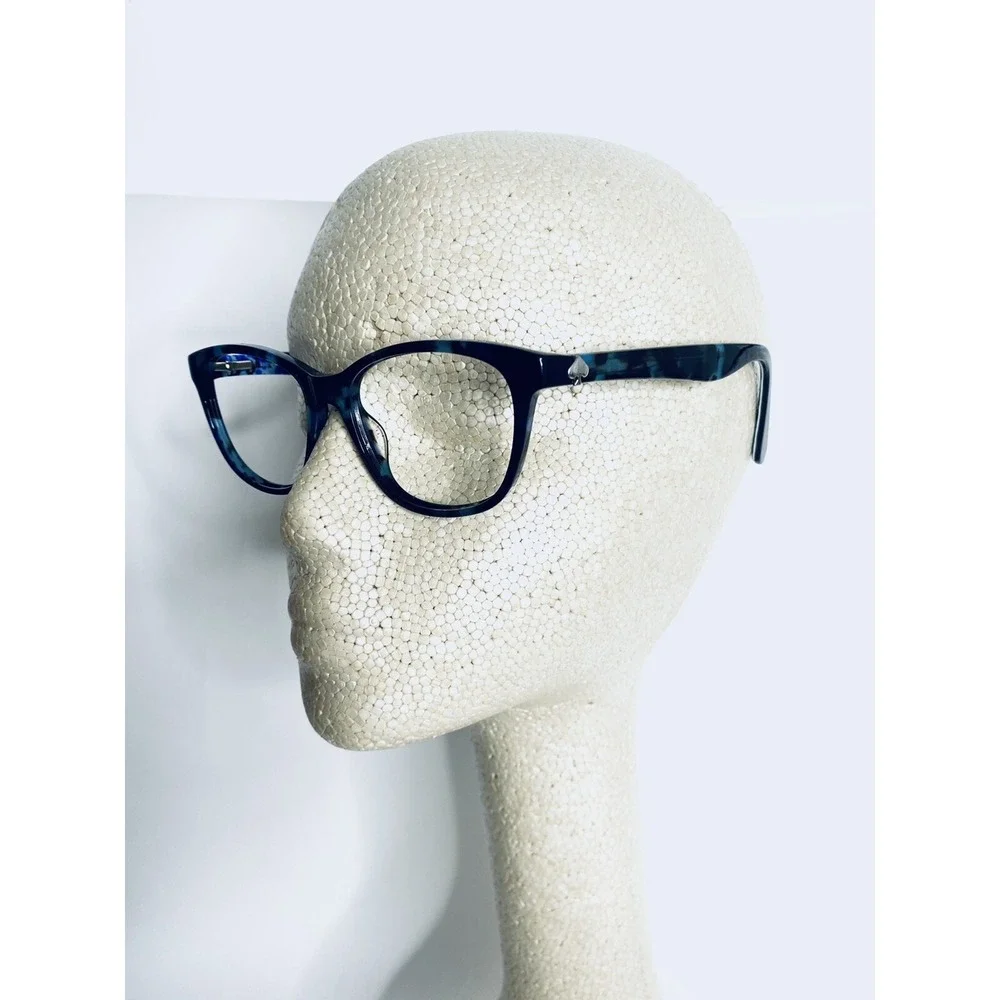 NEW Kate Spade Blue Tortoise Cat Eye Glasses Atalina XP8 51 16 135